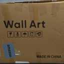 Large Framed Black and White Abstract Wall Art for Living Room, Set of 2 Piece Minimalist Canvas Prints Paintings Artwork for Walls, Modern Black Gold Pictures for Hallway Office Wall Decor Big Size 24x36 In (Gilded)