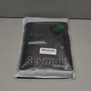 SEYMAC Case for Samsung Galaxy Tab A11+ Plus / A9+ Plus 11" 2026/2024, Heavy Duty Shockproof Protective Case with Screen Protector, Rotating Stand and Hand/Shoulder Strap, Black