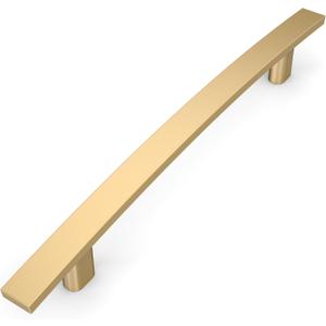Amerdeco 10 Pack Champagne Bronze Cabinet Pulls 5 Inch(128mm) Hole Center Cabinet Hardware Kitchen Cabinet Handles for Bathroom Gold Drawer Pulls Dresser Pulls ZH0003 (5"/128MM Hole Center)