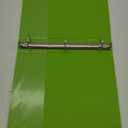 Pendaflex Recycled Classification File Folders, 2 Dividers, 2" Embedded Fasteners, 2/5 Tab Cut, Letter Size, Light Green, Box of 10 (24076R)