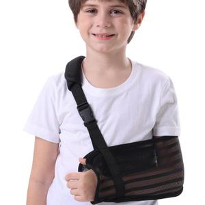 Kids Mesh Arm Sling for Shoulder Elbow Injury Rotator Cuff Surgery,Breathable Shoulder Brace for Children,Fits Right and Left Arm (Large)
