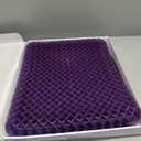Purple Royal Seat Cushion - Seat Cushion for The Car Or Office Chair - Temperature Neutral Grid