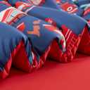 SLEEP ZONE Kids Bedding Twin Comforter Set - Super Soft & Cute Printed 2-Piece Comforter Set All Seasons for Boys, Girls, Fade Resistant, Machine Washable, Fire Truck