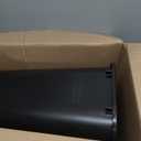 Rubbermaid Commercial Wastebasket Trash Container, 41QT/10.25 GAL, Plastic, Black, Stackable Trash Can for Bedroom/Bathroom/Office, Fits Under Desk/Sink/Cabinet