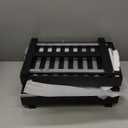 Bamboo Under Sink Organizer Adjustable Height 2 Tier Bathroom Organizer Pull Out Cabinet Storage Kitchen Heave Duty Wood Slide Ou Shelf for Kitchen Bathroom (Black, 2 Packs)