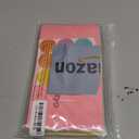 Nezyo 30 Pcs Pastel Paper Gift Bags with Stickers 5.1 x 3.1 x 9.4 Inches Colorful Rainbow Paper Candy Bags for Party Favor Wedding Birthday Candy Snack DIY Goodie Treat (Macaron Color)