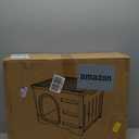 Plastic Cat House for Outdoor Indoor Use, Stackable Feral Cat Shelter Indoor Cat House Weatherproof Waterproof Elevated (Green)