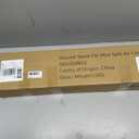 WeCooper Mini Split Ground Stand for9000-18000BTU,Double Level Stand,Black