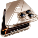 Purluct for iPhone 15 Pro Slim Case,Paper-Thin Transparent Finish Skin Back Case [Non Yellowing] Ultra Protective Cover with Camera Protection 6.1 Inch 