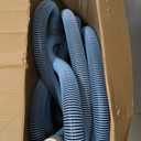 Poolmaster Manual Pool Vacuum Hose, 30 Ft x 1-1/2 for Inground & Above Ground Pools, Not for Automatic Cleaners, Kink-Free, Heavy Duty Pool Cleaner Hose with Swivel Cuff  Made in USA