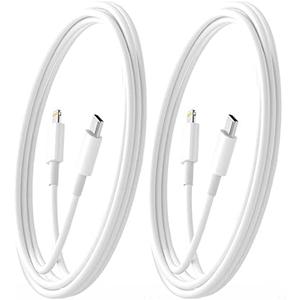 Nebite USB C to Lightning Cable [MFi Certified] iPhone Fast Charger 1 Pack iPhone Charger Fast Charging Cable for iPhone 14 14 Pro Max 13 Pro Max 12 11 X XS XR 8 Plus, iPad, AirPods Pro (2P1M)