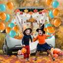 2 x Blosssound 139 Pcs Thanksgiving Christian Trunk or Treat Car Decorations Fall Jesus Backdrop with 100 Artificial Maple Leaves 30 Balloons 8 Maple Leaves Garlands for Suv Car Archway Garage Door Decor