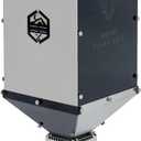 TOMOUNT Pellet Bin with Burner for Tent Stove 304 Stainless Steel for Wood Stove