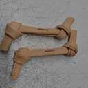 Natural Leather Dog Chew Toy, Vegetable Tannin Tannage (Small (10-25 lbs))