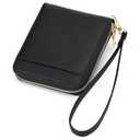 GAEKEAO Womens Wallet RFID Blocking Zip Around Wristlet Wallet Vegan Leather Card Holder Purse with Change Pocket