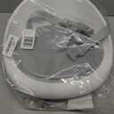 Skip Hop Booster Seat for Dining Table, Sleek Seat Booster, Grey/White