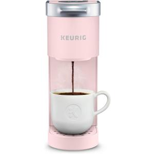Keurig K-Mini Single Serve K-Cup Pod Coffee Maker, 6 to 12oz Brew size, with Cord Storage, Perfect for Small Spaces, Dusty Rose