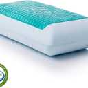 Z Gel-Infused Dough Memory Foam + Z Gel Pillow - Removable Tencel Cover - Queen - Mid Loft