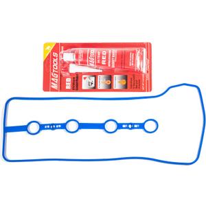 VS50530R 2001-2012 Compatible with Pontiac Vibe Scion TC XB Toyota Camry Corolla Highlander Matrix Rav4 Valve Cover Gasket & High Temperature(650 F) Gasket Maker 2.0L 2.4L L4 2AZFE 1AZFE VS50362
