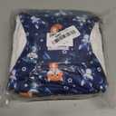 5 Pack Dog Diapers Male, High Absorbing Dog Wraps, Belly Bands for Male Dogs with Incontinence or Frequent Urination, Washable Doggie Diapers, M (Space)