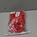 popiv Women's Sexy Lingerie Set with Garter Belt Matching Bra and Panty Lingeries Sets 4 Piece (Red, XL)