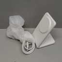Mag.Safe Charger - iPhone Charger Stand, Magnetic Fast Wireless Charger for iPhone 17/16/15/14/13/12 Series - White
