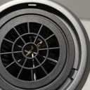 slopehill Professional Ionic Hair Dryer, Powerful 1800W Fast Drying Low Noise Blow Dryer with 2 Concentrator Nozzle 1 Diffuser Attachments for Home Salon Travel (Grey)