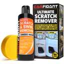 Carfidant Scratch Repair and Swirl Remover - Car Paint Scratch Remover & Restorer Kit with Buffer Pad - Polishing & Waxing Kits - Compound for Vehicles Paint Repair - 8.4 fl. Oz.