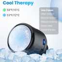 RENPHO Massage Gun Head with Heat and Cool for Model RP-GM171-N1, R-WMG08, Percussion Muscle Massager Attachment, Portable Rechargeable Handheld Accessory