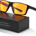 Titan Gaming Glasses, Anti Blue Light Glasses Men, UV400 Protection Blue Light Blocking Glasses for Computer Eye Strain