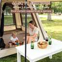 Inflatable Tents for Camping, Easy Setup Inflatable Tent with Canopy, Large Glamping Tent with Pump,Waterproof Oxford 4 Season Air Tent with Skylight Mesh Windows for 2-4 Person