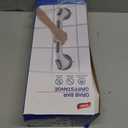 TAILI Grab Bars for Bathtubs and Showers 2 Pack Suction Grab Bar, Heavy Duty Shower Handle Removable Bath Handrails for Seniors and Elderly, Bathroom Safety Grip No Drilling Waterproof,Grey (16.8", Gray)