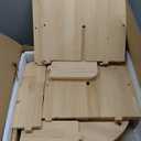 Rotating Bookshelf, 360 Display 3 Tier Floor Standing Bookcase Storage Rack for Kids&Adult, Wood Narrow Book Shelf Organizer for Bedroom, Living Room, Study Room