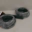 Chain-Link Fence Blade Slats with Bottom Lock (4-ft, Green)