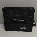 HOTOR Car Trunk Organizer - Foldable Trunk Organizer for SUV, Car Storage with Reflective Strips & Securing Cover, Large Capacity Car Accessories for Truck, Van & Sedan, Black, 22.1" x 12.6" x 11.0"