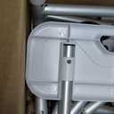 Heavy Duty Width Adjustable Bath Tub Transfer Shower Bench for Inside Tub Extended Shower Chair with Adjustable Height and Reversible Backrest Handicap Bath Seat for Elderly and Disabled