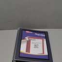 Avery Flexi-View 3 Ring Binder, 1.5 Inch Round Rings, 1 Black Binder (17637)