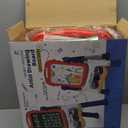 Kids Easel for Toddlers Age 2-4 Art Magnetic White Board & Chalkboard Double Side Adjustable Stand Drawing Writing Learning Educational Toy for 2 3 4 Year Boys Girl Birthday Gifts (Blue)