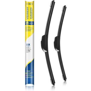 24 inch + 17 inch Windshield Wiper Blades Compatible with TOYOTA RAV4 2012-2006,Avalon 2004-2000,Prius 2003-2001 Original Equipment Automotive Replacement J/U Hook Front Blades 2 Pack