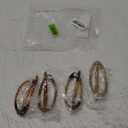 French Concord Hair Clips Claw - 4Pcs Side Slid Flat Hair Clips for Volume Strong Hold No Slip Grip Hair Claw Clips for Women Girls Thick Thin Hair (Tortoiseshell(Large, 4.7 inches))