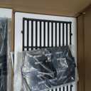 Grill Parts for Weber Genesis 300 Grills with Front Control Knob, Grill Grates for Genesis E310 S310 E/S320 E/S330, 17.5" Flavorizer Bars&Heat Deflectors, 19.5" Grill Grates for Weber 7524 7621 65505