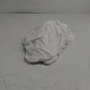 White Backdrop Curtains 2 Panels, 10 Feet Wrinkle-Free Polyester Photography Backdrop Drapes for Wedding Baby Shower Party Background Backdrop Stand- 8FTX10FT (White)