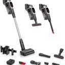 Bosch Unlimited 9 Cordless Stick Vacuum Cleaner - Up to 60 Min Battery, Fast Charger, Multi-Surface, Vacuums Pet Hair, Hard Floors and Carpets, HEPA Filter, 6 Accessories, Dark Cream