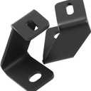 MAGICLULU 1pair Hood Mounting Brackets for Car Engine Light Work Light Holder for Easy Installation Compatible Various Brands and Models Manganese Material