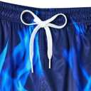 UNICOMIDEA 6-16T Boys Pants Girls Funny Joggers Sports Sweatpants with Drawstring (Blue)