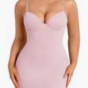 Shapewear Slip under Dress Shapewear Dress Undergarments for Dresses Body Shaper Dress Tummy Control with Built In Bra
XS