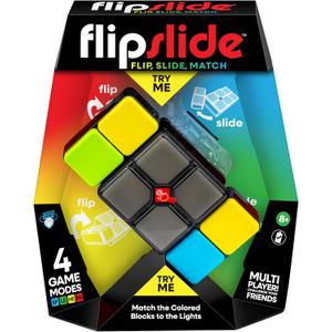 Moose Games Flipslide, Fast-Paced Handheld Puzzle Toy, Gifts for Boys and Girls Ages 8-13, Travel Games, Toys for Teens