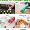 LILAC 12 Pack Natural Cellulose Sponges for Dishes - Non-Scratch Kitchen Scrub Sponges - 100% Biodegradable & Eco-Friendly Cleaning Sponges for Non-Stick Cookware, Bathroom & Household