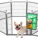 FXW Aster Dog Playpen Designed for Yard, 24inch 8 Panels
