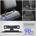 13.3" Car TV for Back Seat, 4K Android Headrest Monitor for Car, 4G+64G Portable Rear Entertainment System, Support Phone Wireless Mirror Link Touch Screen, with WiFi/HDMI/USB/Video Player